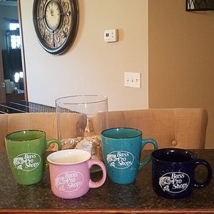 ☕Bass Pro Coffee/Tea Mugs- selling all 4 together